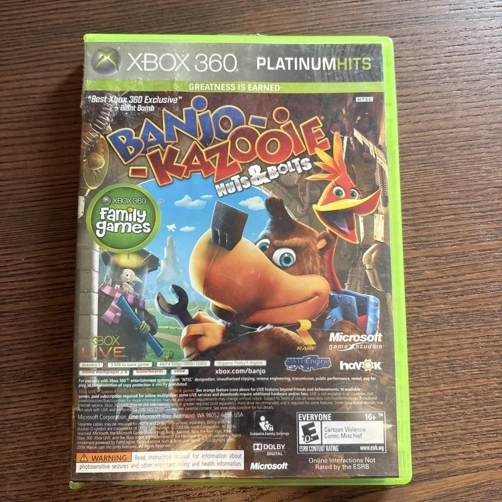 Banjo Kazooie: Nuts & Bolts - Microsoft Xbox 360